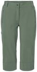 VAUDE Wanderhose Damen Farley Stretch Capri Hose III, Wasserabweisende Damen