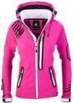 Rock Creek Damen Softshell Jacke Windbreaker Regenjacke &Uuml;bergangsjacke