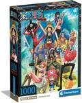 Clementoni One Piece Puzzle 1000 Teile mit Poster - Legespiel f&uuml;r Manga & Anime Fans
