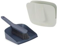 Joseph Joseph CleanStore Wall-Mounted Indoor Dustpan & Brush Set with Dust-Shield