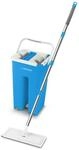 Esperanza Wischmopp mit Eimer EHS004, blau, wei&szlig;, Mikrofaser