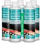 HOTREGA Glaskeramik Kochfeld Reiniger 5x 250ml | Entfernt eingebrannte Reste &