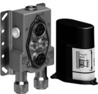 Dornbracht Unterputz Thermostat, G 1/2, mit Vorabsperrung, Bausatz-Vormontage,