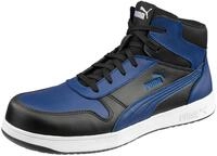 Puma Safety FRONTCOURT Blue BLK Mid Sicherheitsschuh blau-schwarz Gr. 45