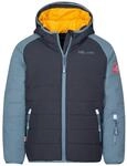 Trollkids Kids Hafjell Snow Jacket PRO 98, Black/Steel Blue