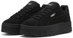 PUMA Damen Karmen II Sneakers 38.5, Black Silver Metallic