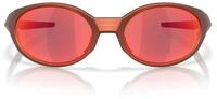 Oakley Eyejacket Redux OO9438 Herren-Sonnenbrille, rechteckig, Fire Orange/Prizm
