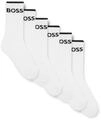 BOSS MEN 6P QS Stripe CC White100, 43-46