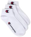 Champion Unisex Basics 3pk Quarter Socken, Wei&szlig;, 35-38 EU