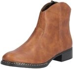 Rieker Damen Stiefeletten 73467-24 braun Gr. 37