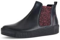 Gabor Damen Chelsea Boots - Boots mit Wechselfu&szlig;bett - Damen Stiefeletten mit