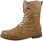 Andrea Conti Damen Stiefelette Schn&uuml;rboot Leder 0348760, Gr&ouml;&szlig;e:41 EU, Farbe:Braun