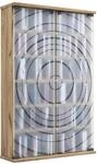 VCM Holz CD DVD Stand Regal | platzsparender CD Schrank mit 2