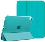 MoKo H&uuml;lle f&uuml;r iPad (A16) 11. Generation, iPad 10. Gen, Pagodenblau
