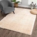 SANAT Porto Shaggy Wohnzimmer Teppich - Hochflor Zottel-Teppiche f&uuml;r Wohnzimmer,