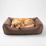 4L Textil Teo Kuscheliges Hundebett Bezug abnehmbar und waschbar Hundekorb