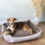 4L Textil OTTO Kuscheliges Hundebett Bezug abnehmbar und waschbar Hundekorb