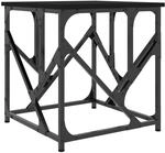 vidaXL Couchtisch Schwarz 45x45x47,5 cm Holzwerkstoff