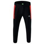Erima Unisex Kinder Team Basic Pr&auml;sentationshose (1102235), schwarz/rot, 152