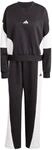 adidas Women's LAZIDAY TRACKSUIT, Black, L