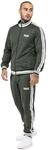 Lonsdale Herren Trainingsanzug schmale Passform ASHWELL, Olive/White, XXL