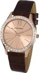 Jacques Lemans Damen-Armbanduhr Rome Analog Quarz Leder 1-1841D
