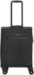 D&N Travel Line 9704-4-Rollen-Kabinentrolley S 55 cm Black