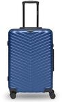 REDOLZ Ultraleicht Hartschalen Check-in Koffer | Mittelgro&szlig;er Trolley Shiny