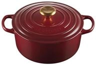 Le Creuset Signature Gusseisen-Br&auml;ter mit Deckel, &Oslash; 24 cm, Rund, F&uuml;r alle