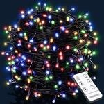 Monzana&reg; 700 LED Lichterkette Au&szlig;en IP44 mit Timer Fernbedienung Innen Au&szlig;en...
