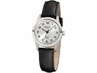 Regent Damen Analog Quarz Uhr mit Leder Armband 12090287