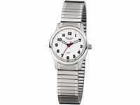 Regent Damen Analog Quarz Uhr mit Edelstahl Armband 12310155