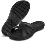 Aqua Speed Set Badelatschen + Mikrofaserhandtuch f&uuml;r Damen | Duschsandalen Frauen &