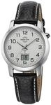 Master Time Funk Quarz Damen Uhr Analog-Digital mit Leder Armband MTLA-10295-12L