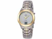 Master Time Funk Quarz Damen Uhr Analog-Digital mit Titan Armband MTLT-10354-42M
