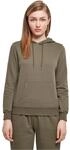 Build Your Brand Ladies Basic Hoody Olive XL