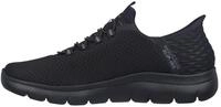 Skechers Herren Summits High Range Slip-InTurnschuhe, Black Mesh/Trim, 45.5 EU Large