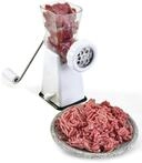 Metaltex Tartare Solider Fleischwolf mit Geb&auml;ckaufsatz, Fingerschutz und Saugfu&szlig;,