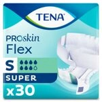 Tena - Tena Proskin Flex Super (klein) Inkontinenzeinlagen, 30 St&uuml;ck