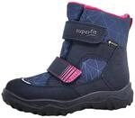 Superfit M&auml;dchen HUSKY warm gef&uuml;tterte Gore-Tex Schneestiefel, BLAU/PINK 8020, 28