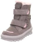 Superfit M&auml;dchen FLAVIA warm gef&uuml;tterte Gore-Tex Stiefel, GRAU/ROSA 2000