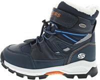 Dockers Kinder Stiefeletten/Winterboots Blau wasserfest reflektierend,...