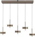 Paul Neuhaus LED Pendelleuchte Smart Home, dark metal brown, 5-flammig |...
