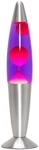Licht-Erlebnisse Lavalampe 36 cm rot lila Timmy, Retro Deko Lampe, Stimmungslicht,