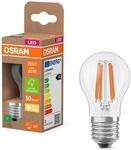 Osram LED-Lampe in klassischer Miniballform, mit dekorativem LED-Filament,