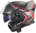 LS2, Modularer Motorradhelm ADVANT X CARBON FUTURE II Gloss Red, L