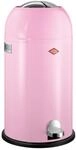 WESCO Kickmaster Abfallsammler in der Farbe pink, pulverbeschichtetes Stahlblech,