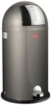 WESCO Kickboy Tretabfalleimer in der Farbe graphit, pulverbeschichtetes Stahlblech,