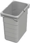 eins2vier Abfallsammler H&ouml;he: 250 mm Volumen 7 Liter 230 x 153 mm alugrau 5076