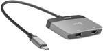 j5create 8K USB Typ C zu Dual HDMI Display Adapter - Einzel 8K60/4K144 oder Dual 4K60